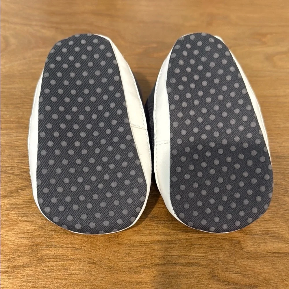 NWOT! Steel Blue Baby Shoes